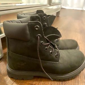 Black Timberland Boots
